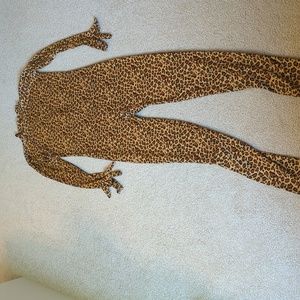 Leopard Body Suit Tall